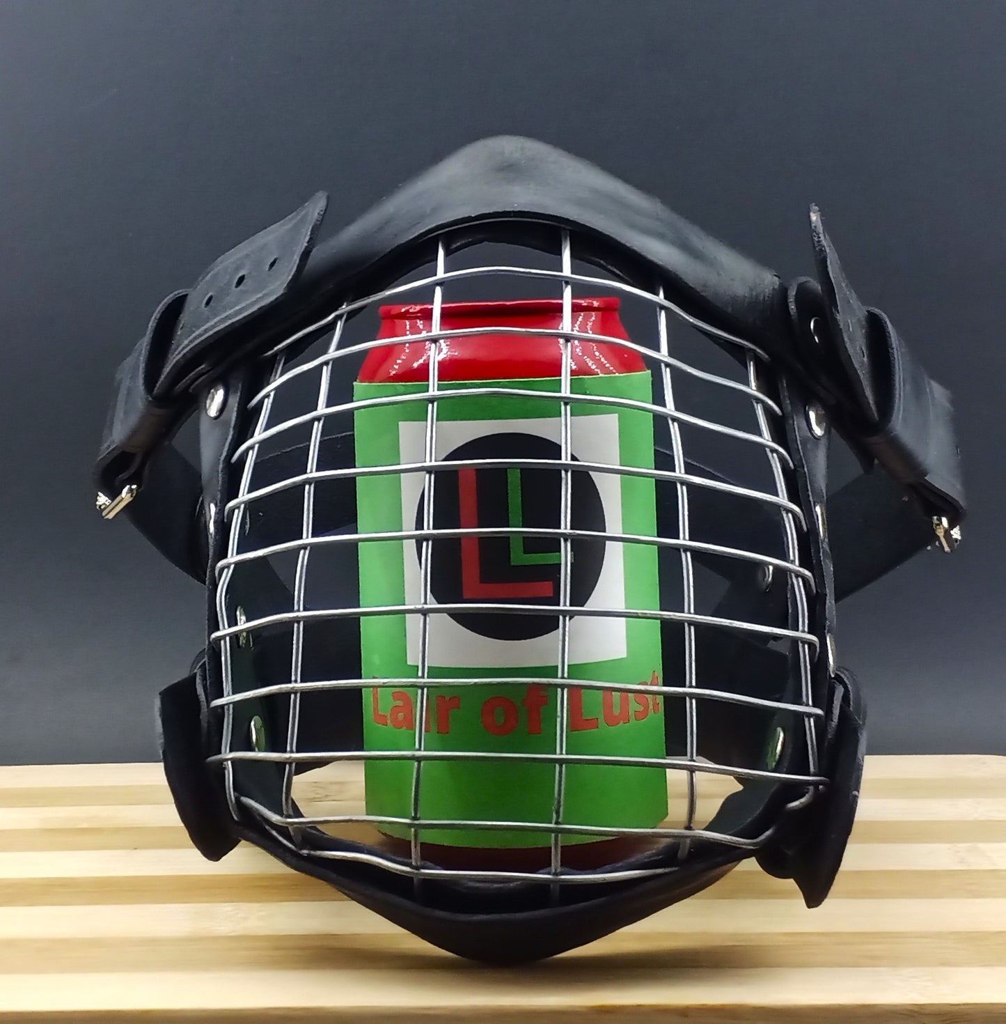 Leather Muzzle - Human Mask - Small and Medium Sizes Available