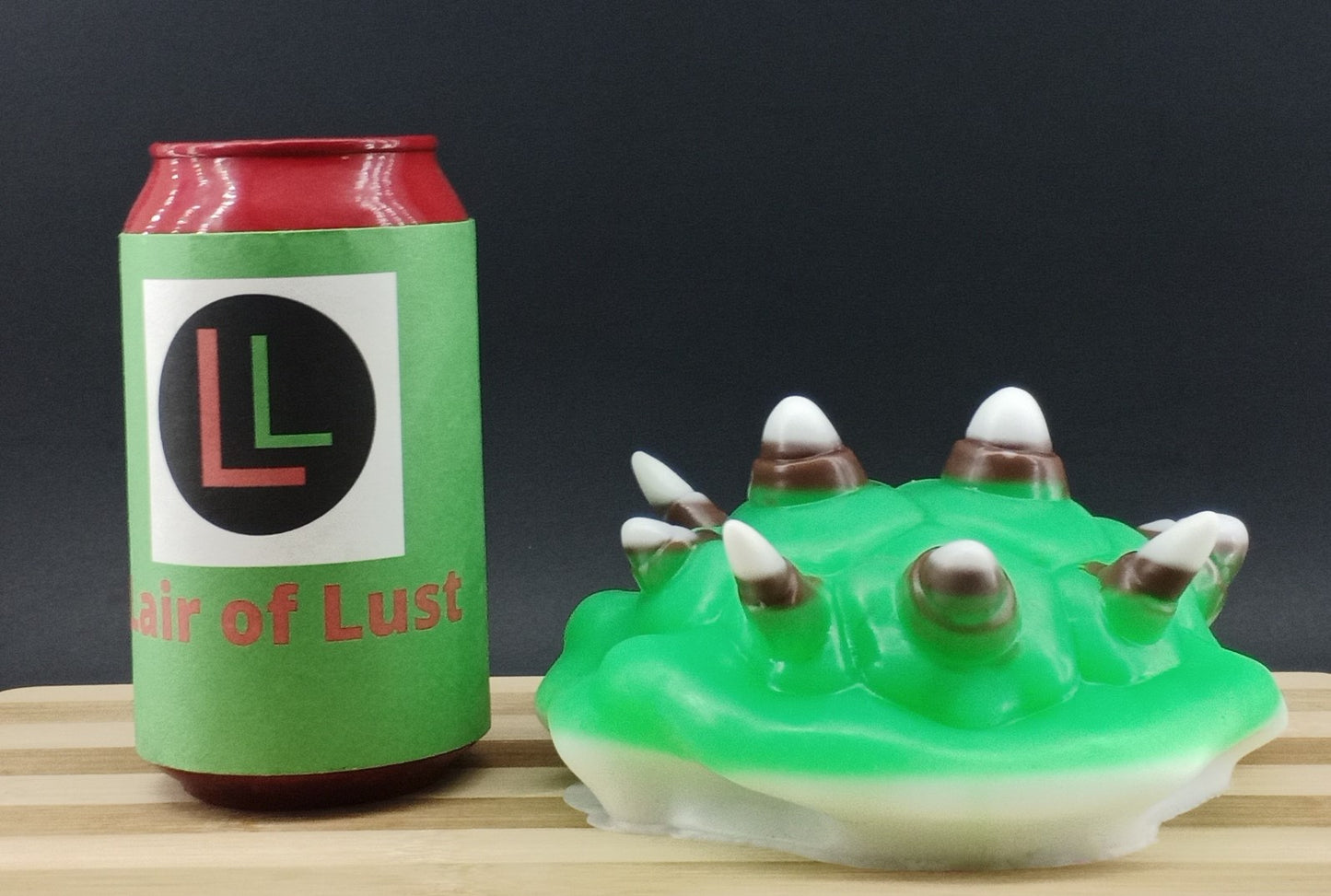 Dragon Turtle Shell Grinder - White Spikes/Green Shell - Glow In the Dark - 00-50 Firmness -Flop