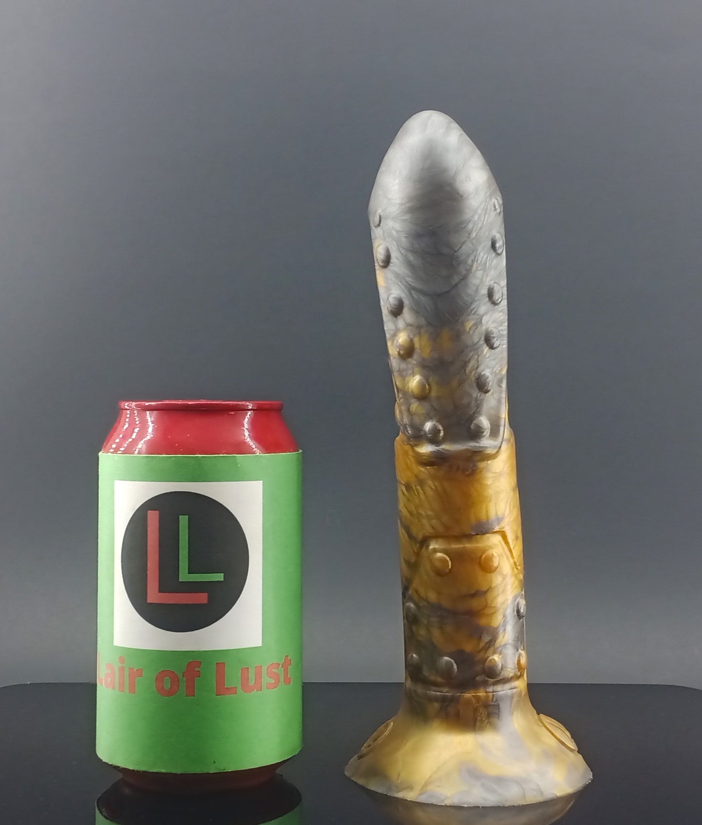 Model R 34 - Robot Dildo - Copper and Silver - 00-30 Firmness