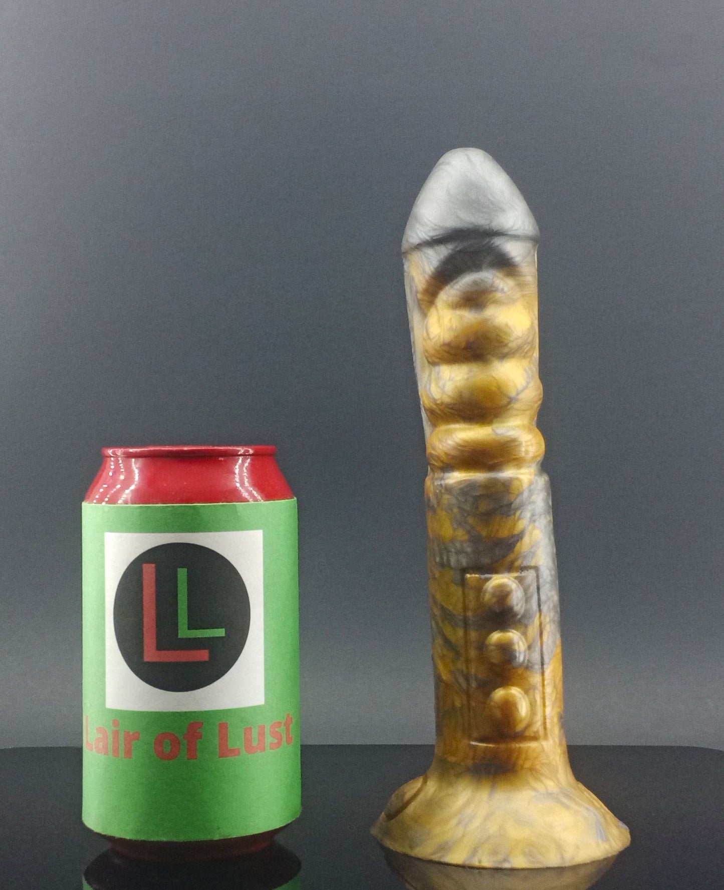 Model R 34 - Robot Dildo - Copper and Silver - 00-30 Firmness