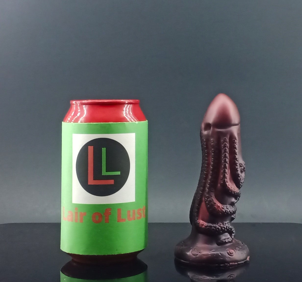 The Summoned One - Stained Glass - Black over Dark Red - Small Size - 00-30 Firmness