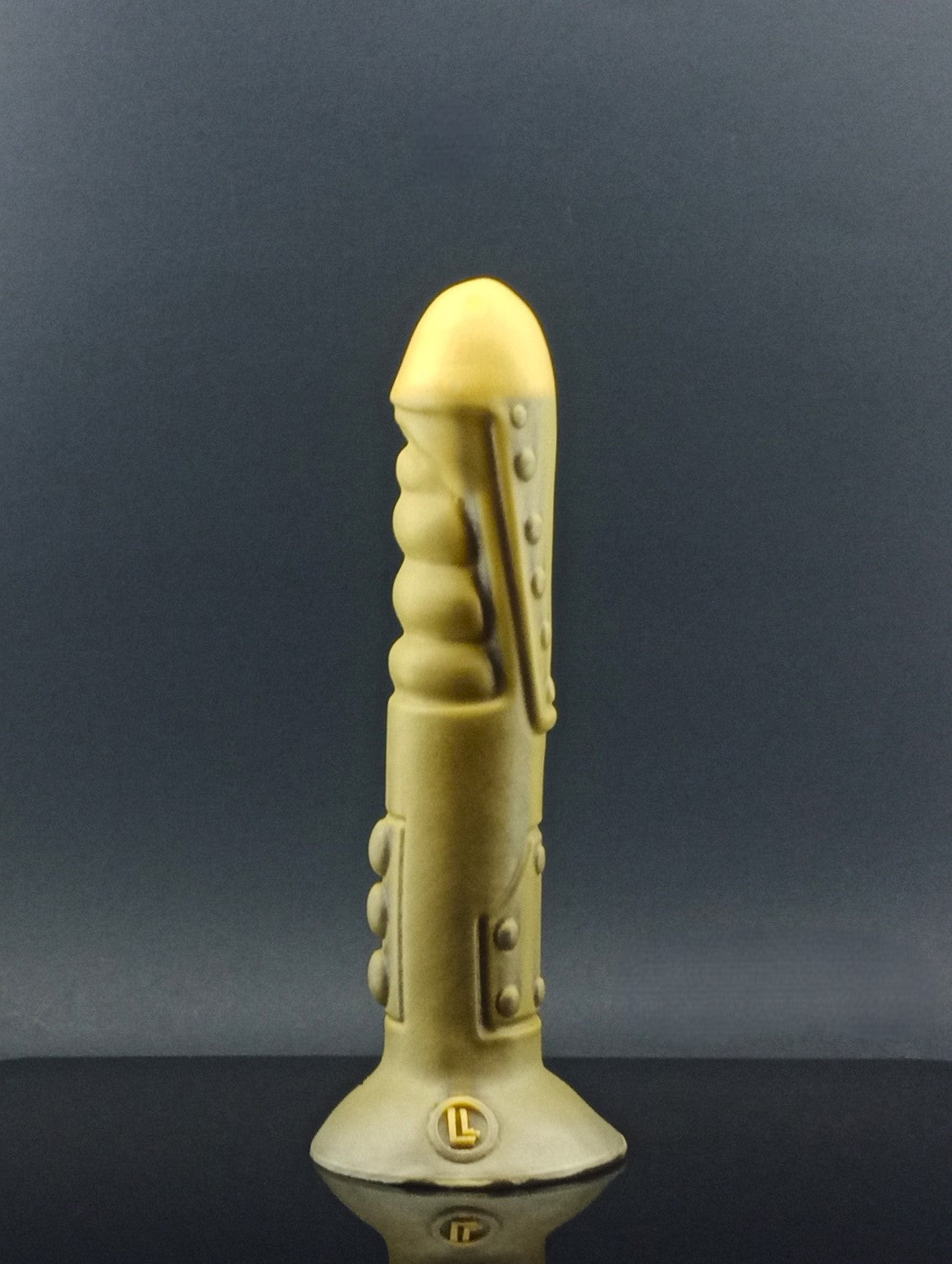Model R 34 - Robot Dildo - Copper over Silver - 00-30 Firmness