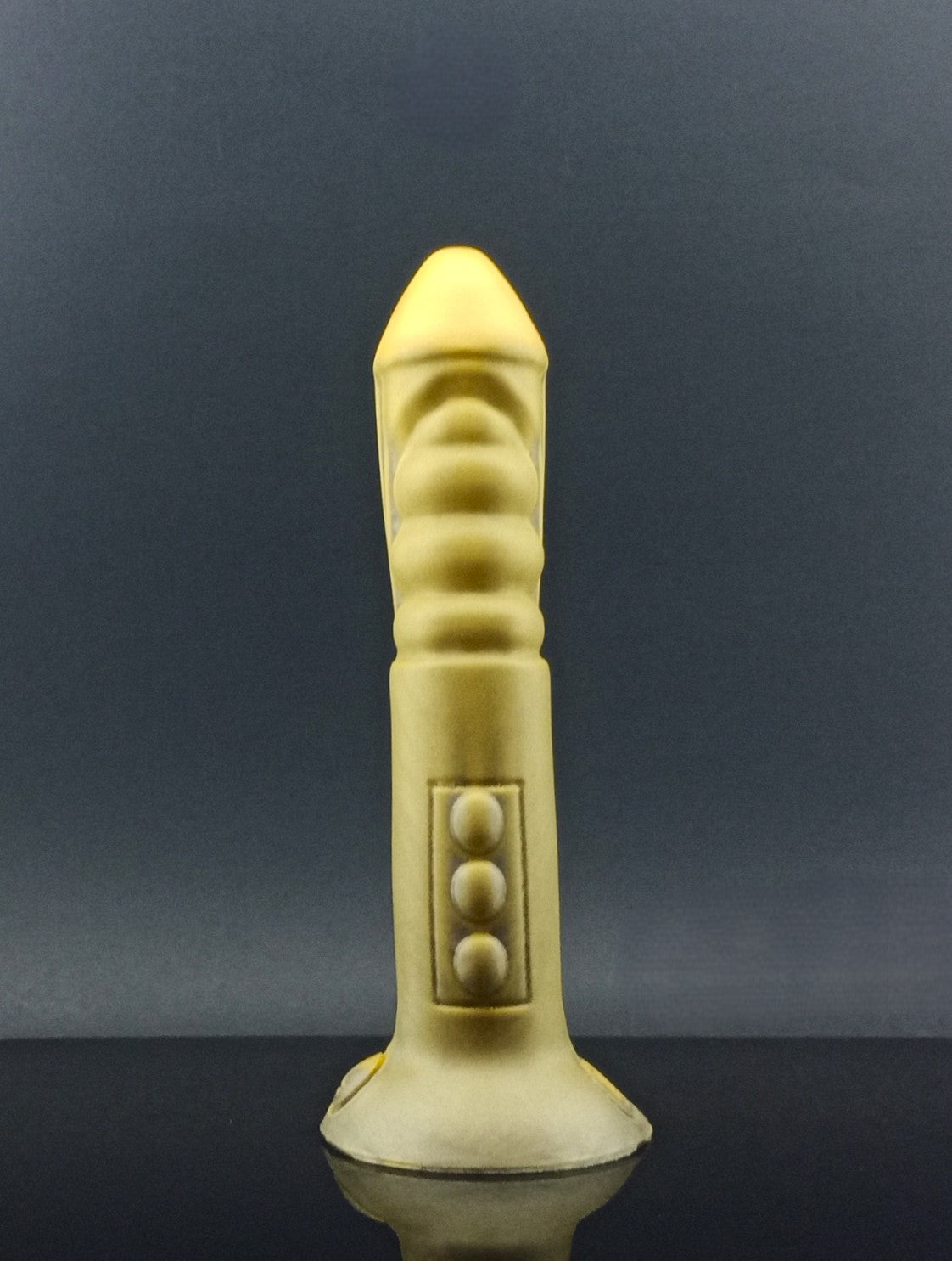 Model R 34 - Robot Dildo - Copper over Silver - 00-30 Firmness