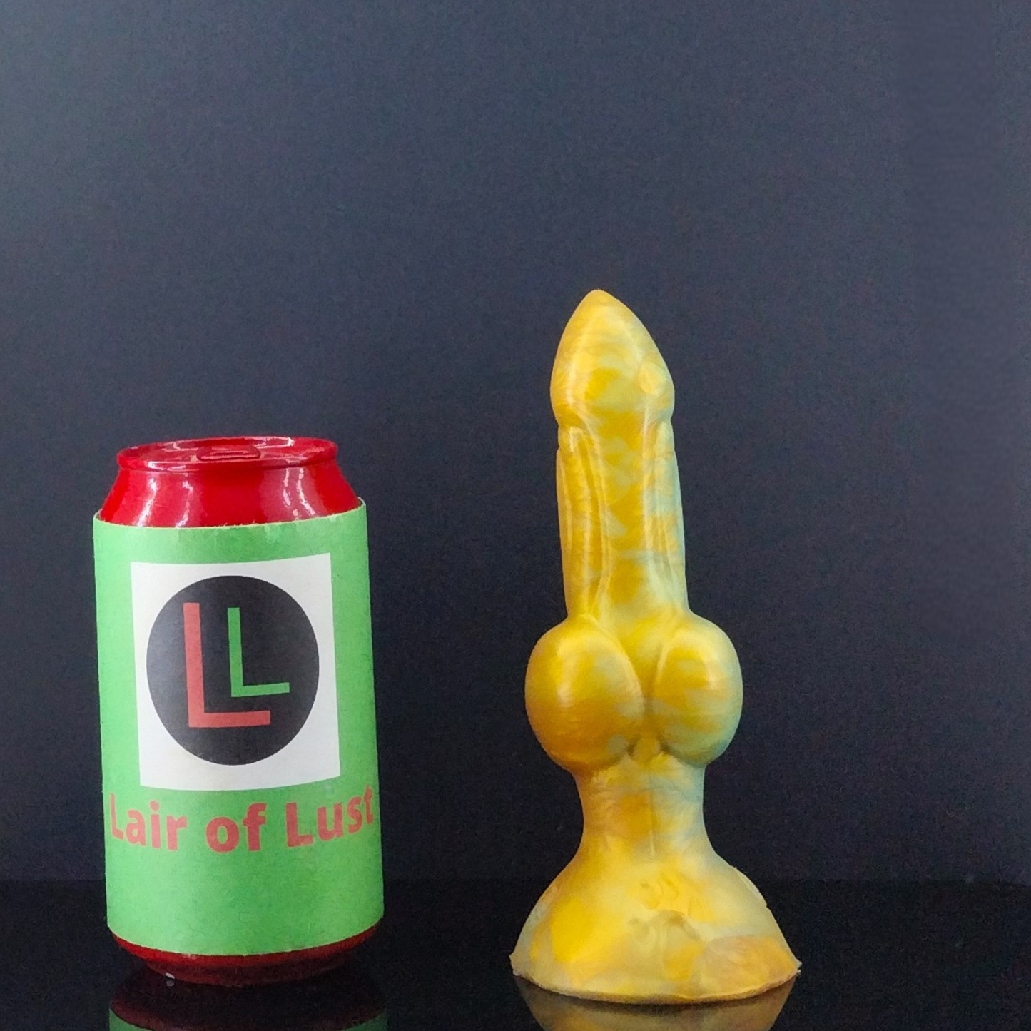Dggo - Knot Dildo - Small Size - Sea Copper - 00-30 Firmness