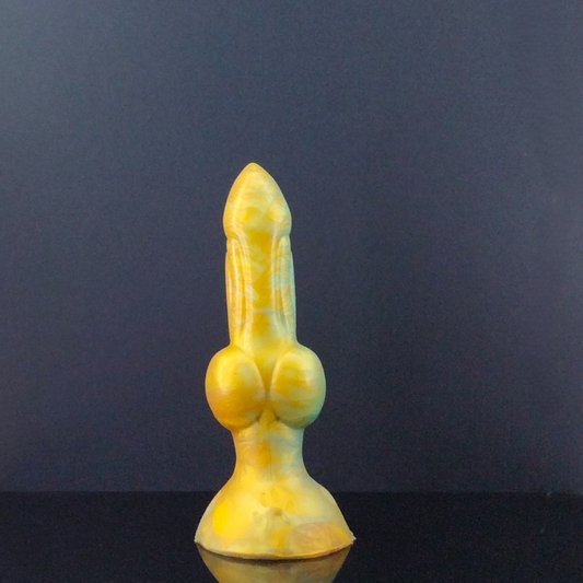 Dggo - Knot Dildo - Small Size - Sea Copper - 00-30 Firmness