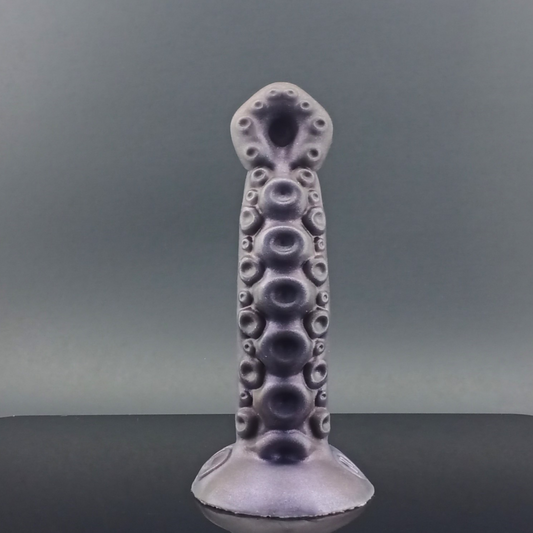 Tetra the Tentacle - Small -  Purple and Blue Galaxy Colorshift - 00-30 Firmness